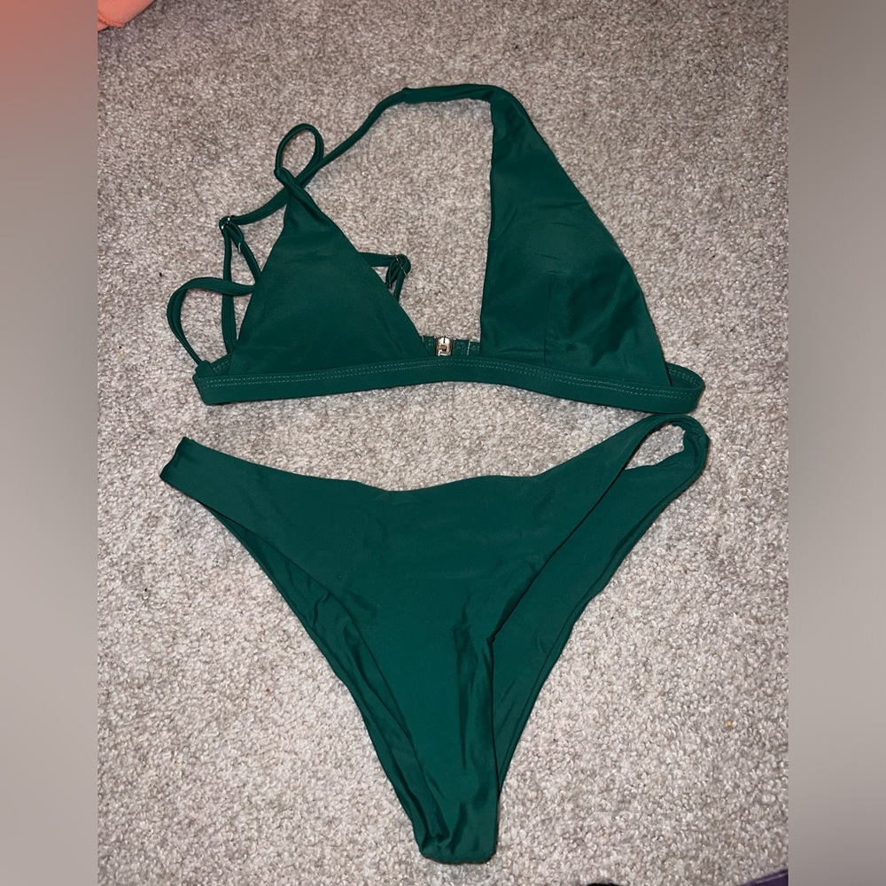 GREEN BIKINI SET